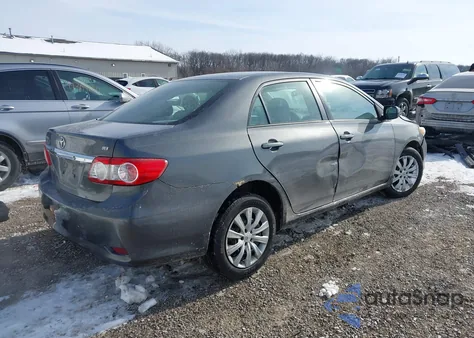 2012 Toyota Corolla Le z USA, uszkodzony, nr VIN 2T1BU4EE5CC841573